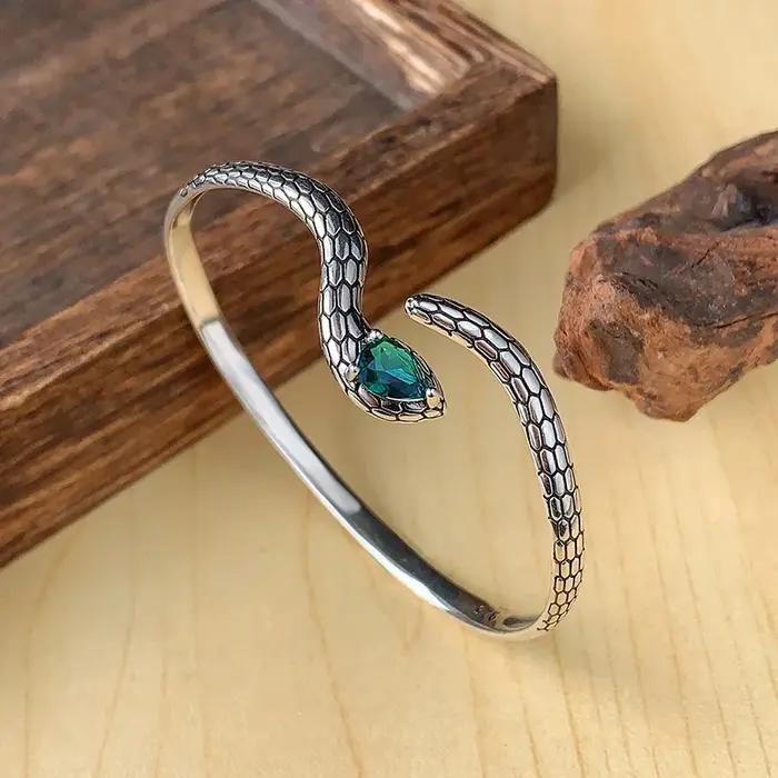 Bracelet en métal 100% argent Sterling 925 massif pour femmes