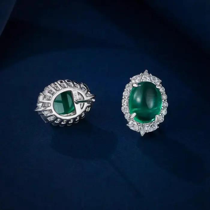Fine Jewelry – boucles d'oreilles ovales en argent Sterling 925