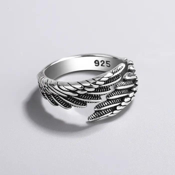 Bague en argent sterling 925 sertie de plume pour femmes occasions spéciales mariage fiançailles elegance accessoris elegance elegance elegance elegance elegance elegance elegance elegance elegance elegance elegance elegance elegance elegance elegance elegance elegance elegance elegance elegance ele