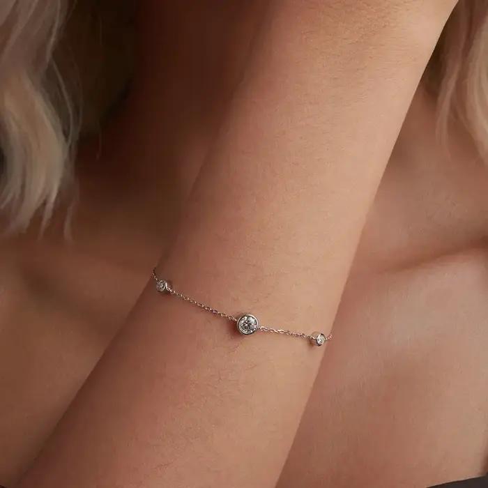 Bamoer – Bracelet en argent Sterling 925 pour femmes