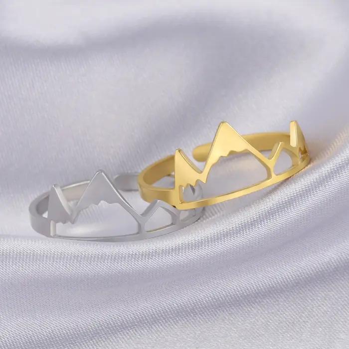 Skyrim – bague de montagne de neige pour femme