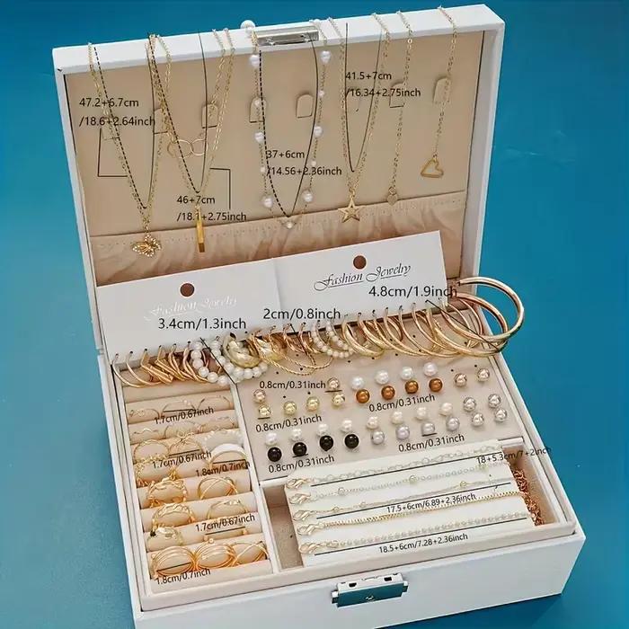 Ensemble de bijoux fantaisie 86 pièces pour femmes