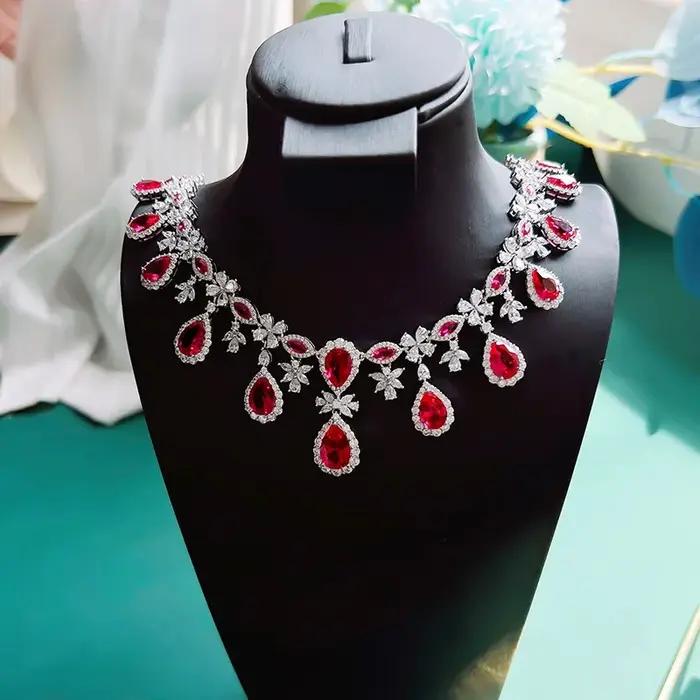 Collier adrenNecklace de laboratoire de luxe pour femme