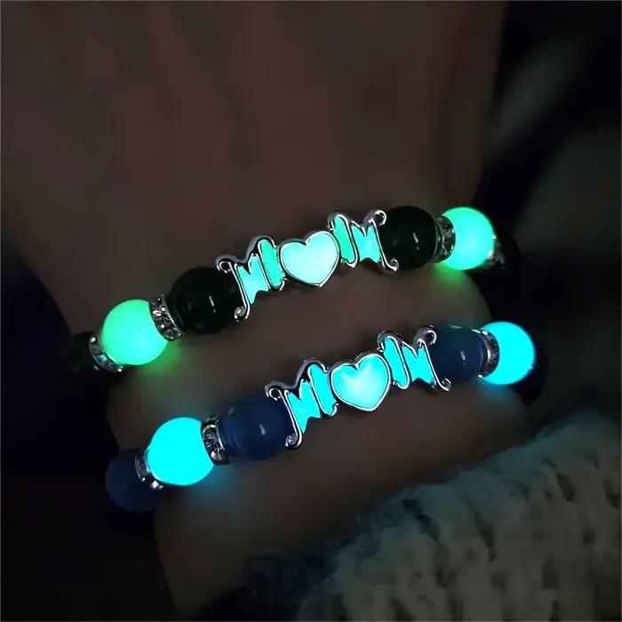 Bracelet de nuit d'amour de fête des mères pour les femmes