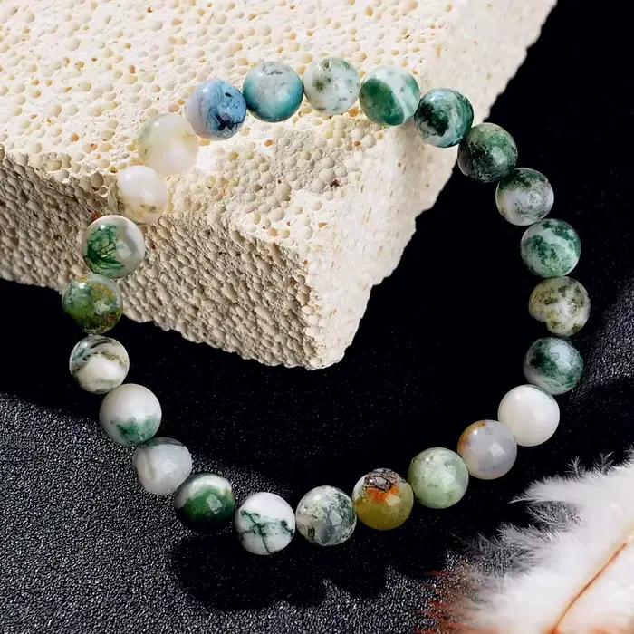 Bracelet de perles de cristal de guérison de dépression