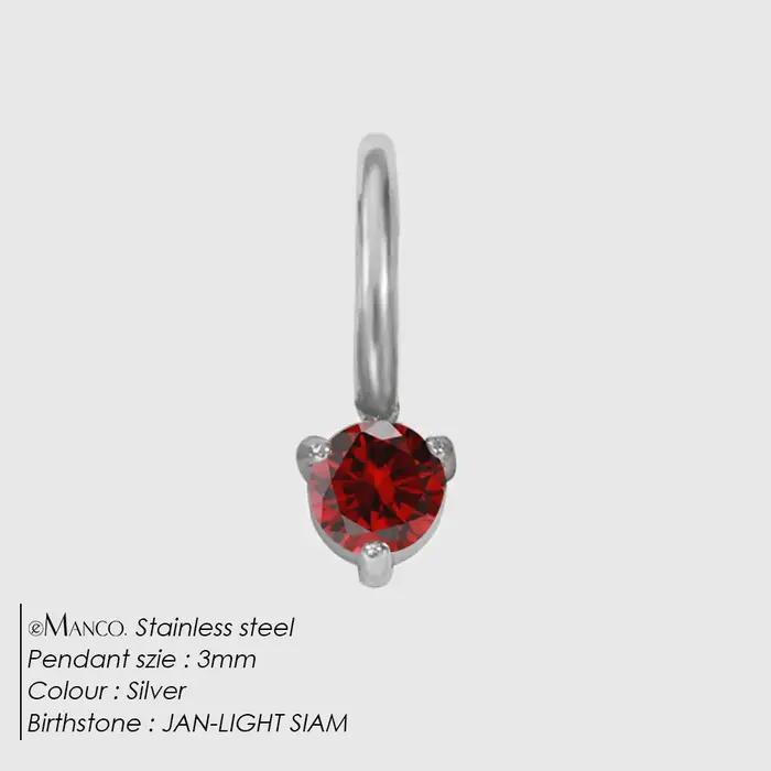 EManco – pendentif en cristal et Zircon pour femmes, breloque plaquée or 14K, haut de gamme, collier