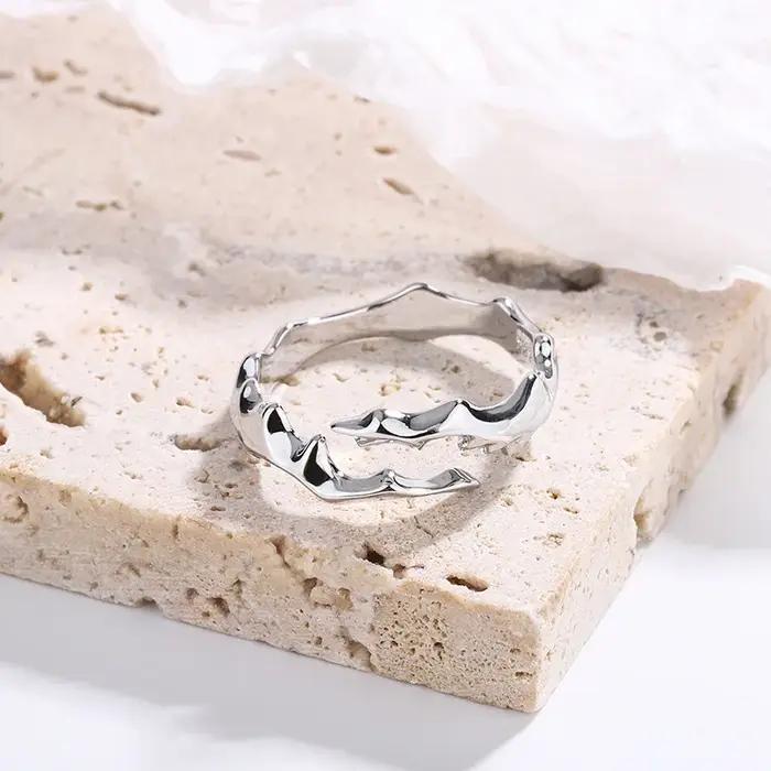 Bagues esthétiques en argent Sterling 925 pour femmes