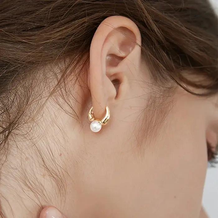 Petites boucles d'oreilles en argent Sterling 925 pour femmes