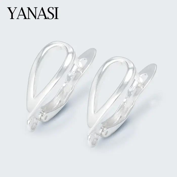 Crochets de boucle d'oreille en argent pour femmes
