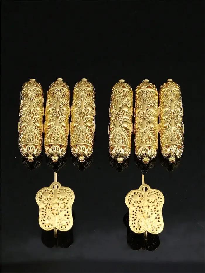 Accessoires de bijoux DIY en or vintage métal blanc pour créations personnalisées femmes occasions spéciales