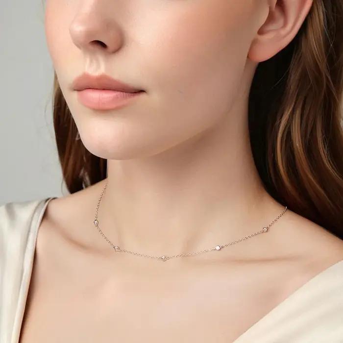 Bamoer – collier en argent Sterling 925 pour femmes