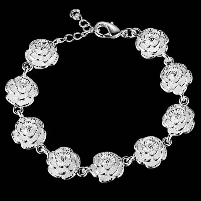 Bracelet à breloques en argent Sterling 925 pour femmes