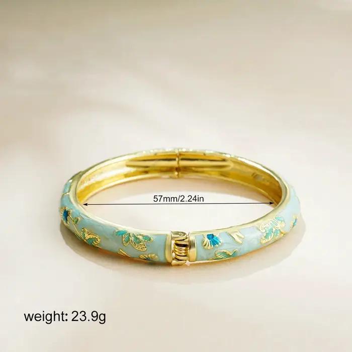 Bracelet en émail Vintage pour femmes