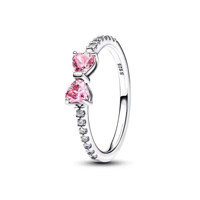 Bague Cœur Étoiles Filantes