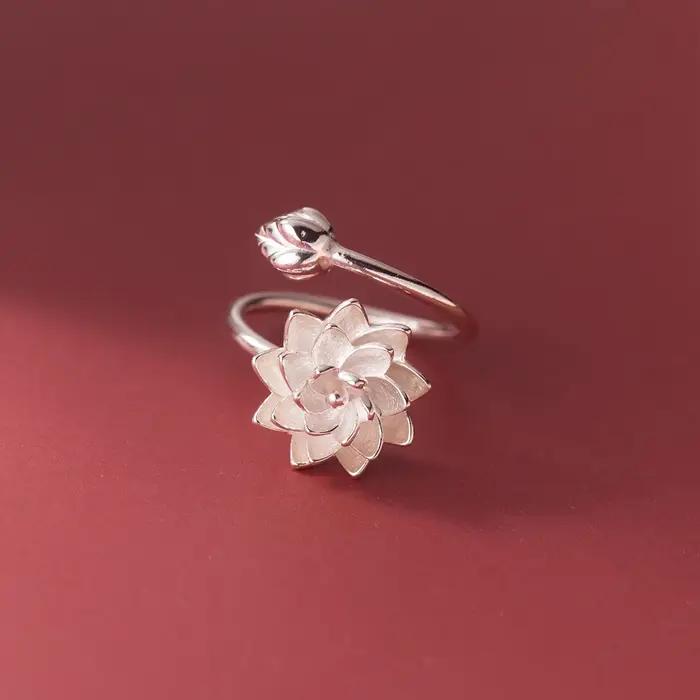 Bagues réglables en argent Sterling 925 pour femmes
