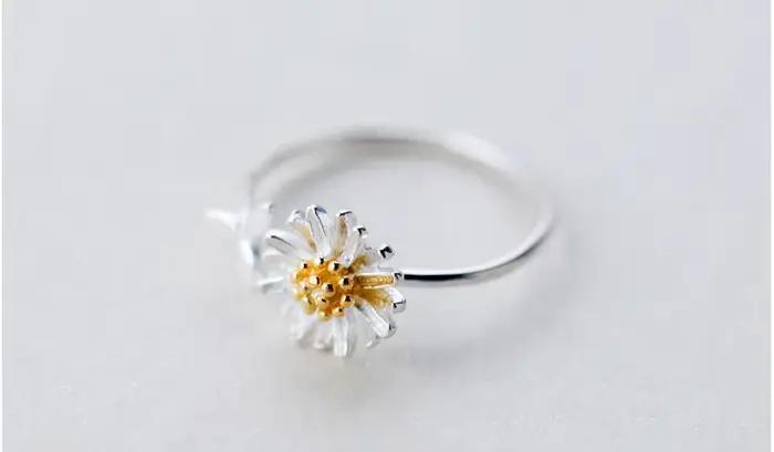 Bagues coréennes en argent Sterling 925 pour femmes
