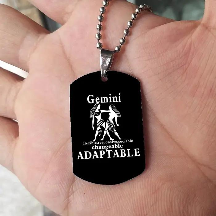 Collier des 12 signes du zodiaque pour hommes et femmes