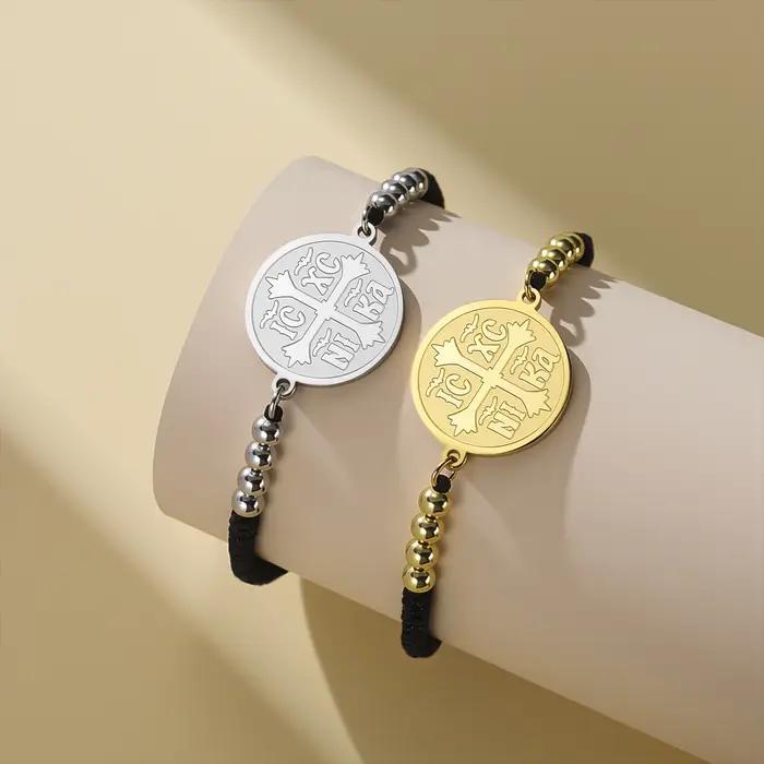 Amaxer – Bracelet orthodoxe chrétien IC XC NI KA
