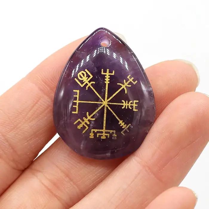 Reiki – pierres précieuses naturelles en forme de goutte