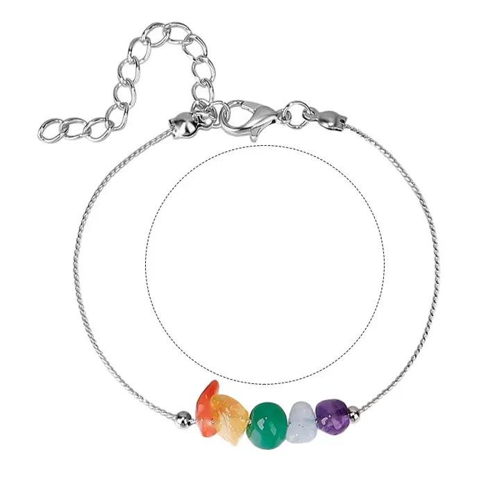 12 signes du zodiaque Bracelet femme cristal naturel Constellation bracelets Cancer vierge lion balance