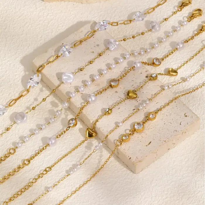 Bracelets JOLink en acier inoxydable pour femmes et hommes