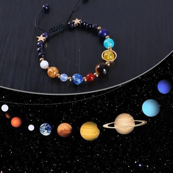 Bracelet du système solaire de galaxie cosmique