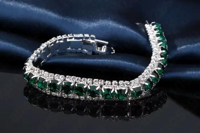 Bracelet et Bracelet en Zircon cubique brillant pour femmes