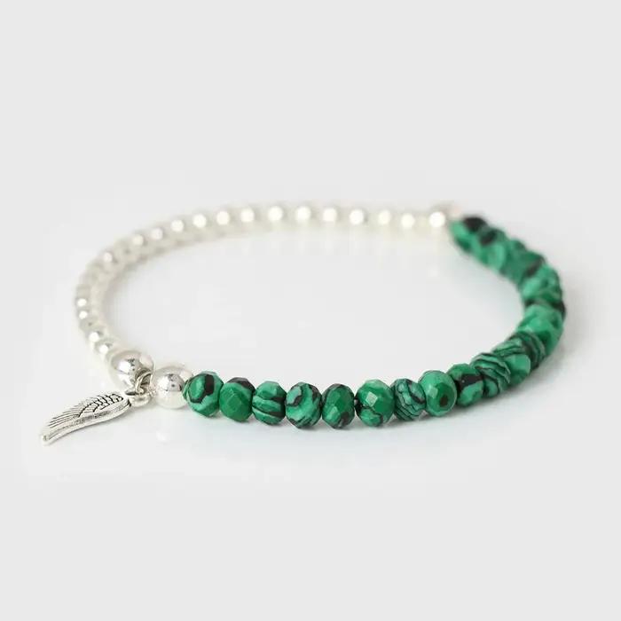Bracelets à breloques en forme d'ailes d'ange pour femmes