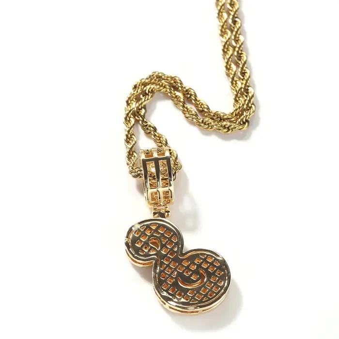 UWIN – collier avec pendentif en lettres initiales