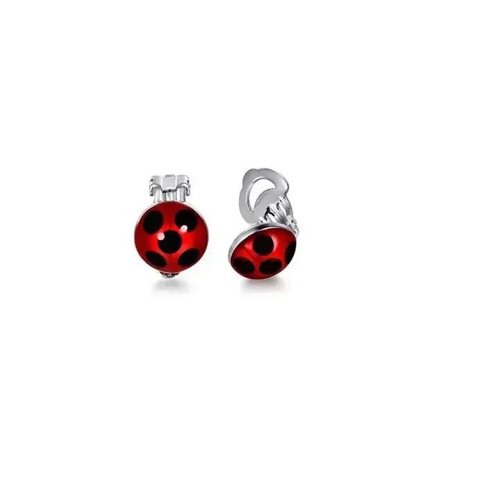 Pendentifs d'oreille Miracle Girl Ladybug Ridley - Boucles d'oreilles Bochi fée rose pêche - Bijoux anime