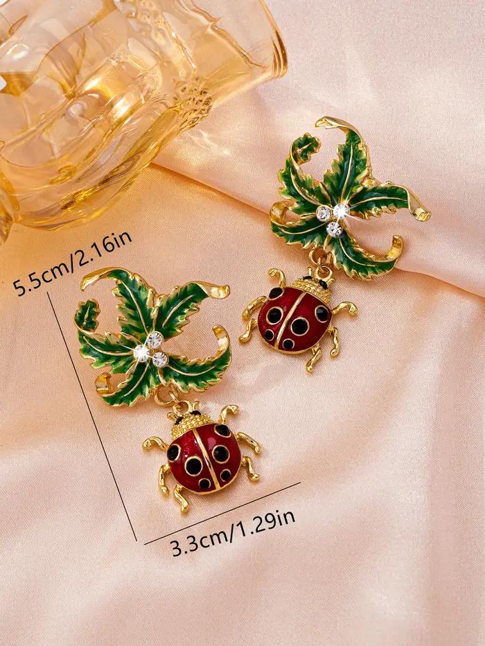 1 paire de boucles d'oreilles pour femmes charmantes