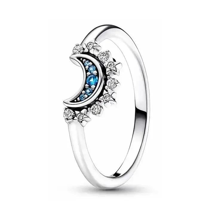 Bague en argent 925 - Design tendance - Convient aux hommes et aux femmes - Accessoire de bijouterie - Peut être offert en cadeau