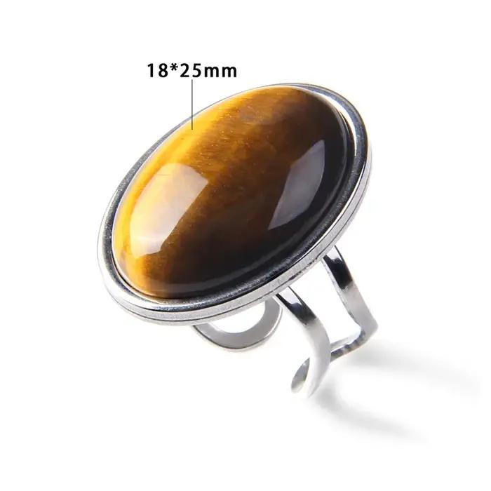 Grande bague en pierre