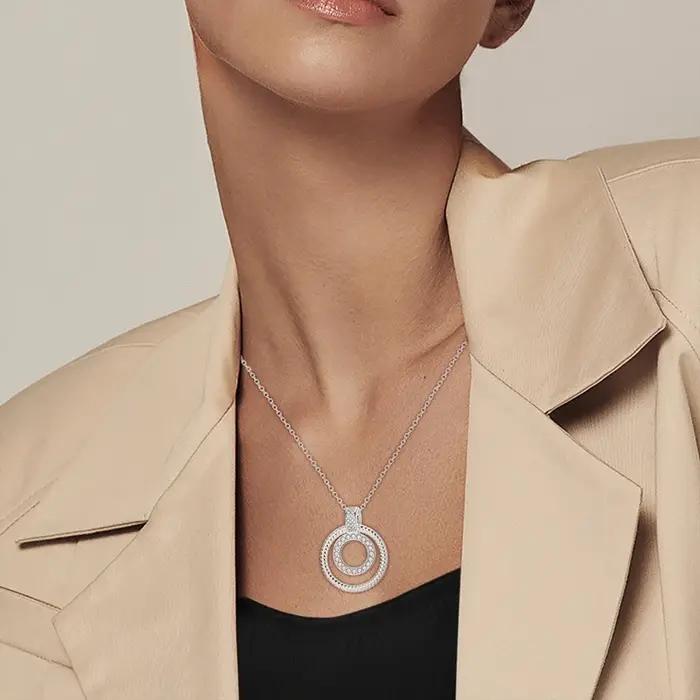 Collier pendentif cœur MULA Hote en argent sterling 925