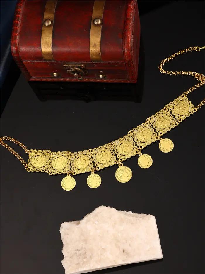 1 ensemble de collier et boucles d'oreilles pour femmes