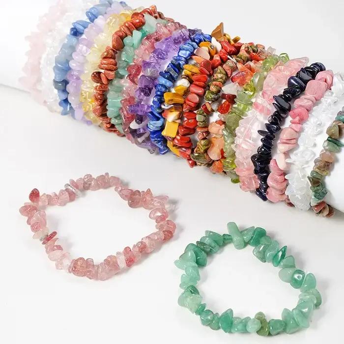 Bracelet en Labradorite pierre semi-précieuse avec fermoir de sécurité pour femmes et hommes décontracté sportif occasions spéciales bien-être
