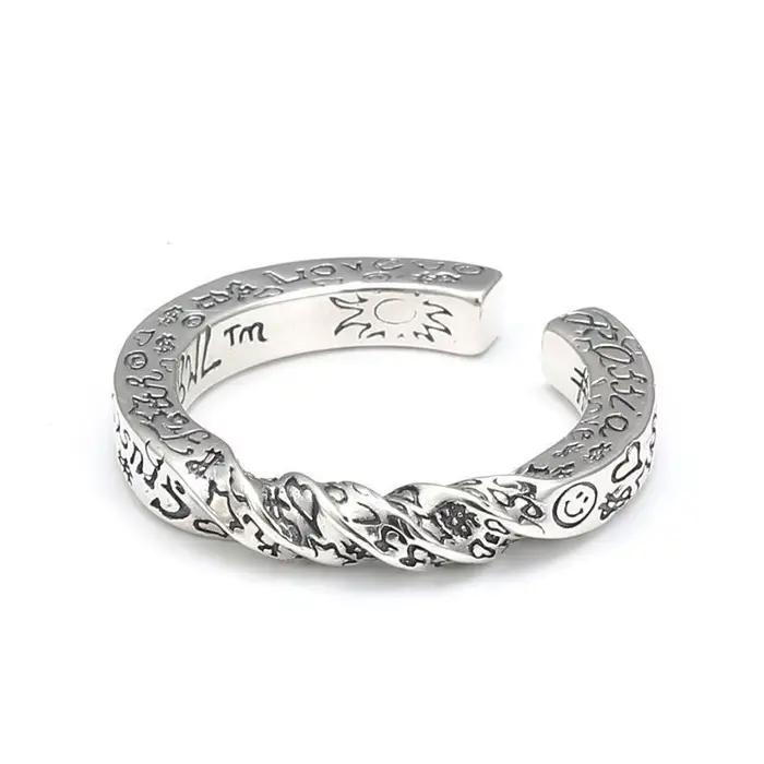 Bagues réglables en argent Sterling 925 pour femmes