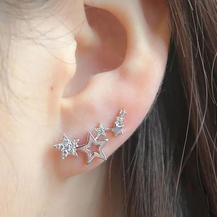 Nouvelles boucles d'oreilles clous imitation perle pour femme
