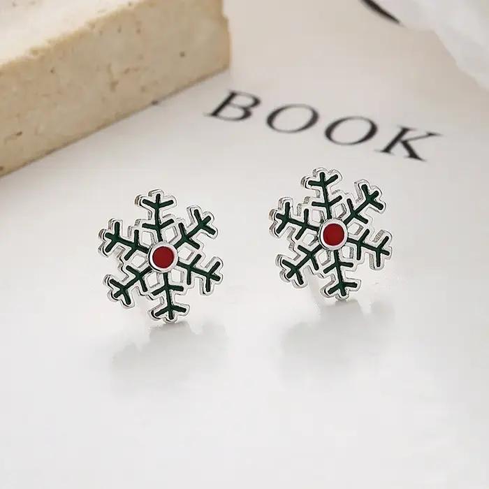 Boucles d'oreilles plaquées rhodium en argent S925
