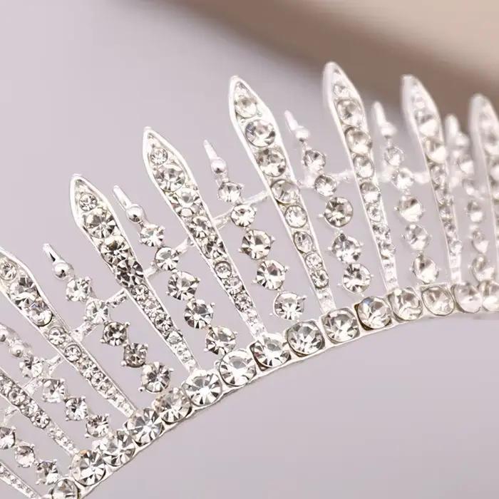Nouvelle Couronne de Mariée en Cristal
