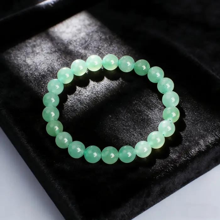 Bracelet en aventurine verte naturelle perles de guérison pour femmes vitalité bracelets empilables en pierres précieuses occasions spéciales pour hommes et femmes