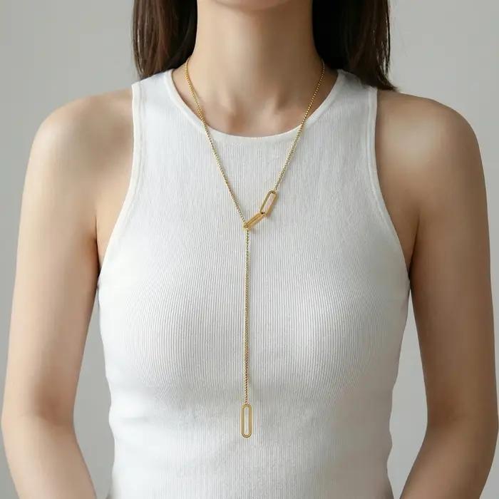 Collier long pour femme