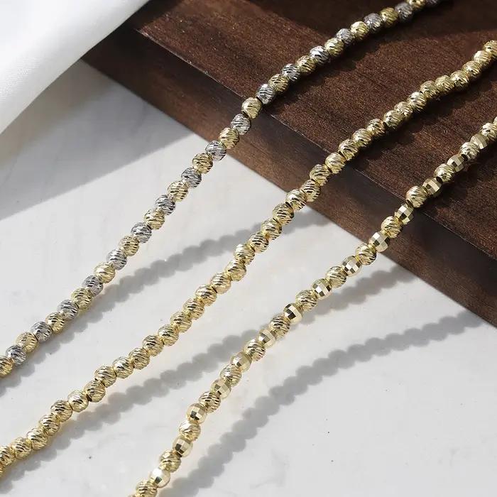 KISS MANDY – Bracelet de perles simples et élégantes de 4mm