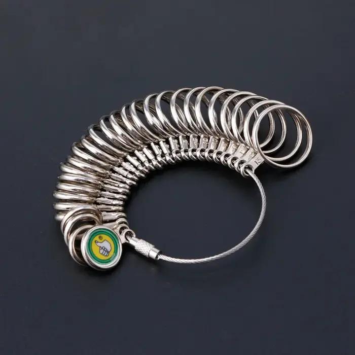 outil mesure taille bague metal americaine europe pour mariage classe ajustement precis artisanat bijoux