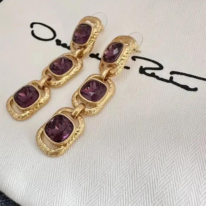 Bijoux Européens et Américains de Haute Qualité : Boucles d'Oreilles