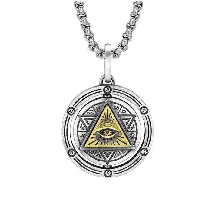 Collier oeil d'horus pendentif mauvais œil