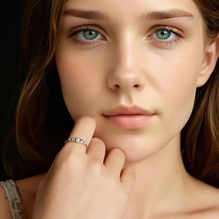 Bamoer – bague en argent Sterling 925 pour femmes