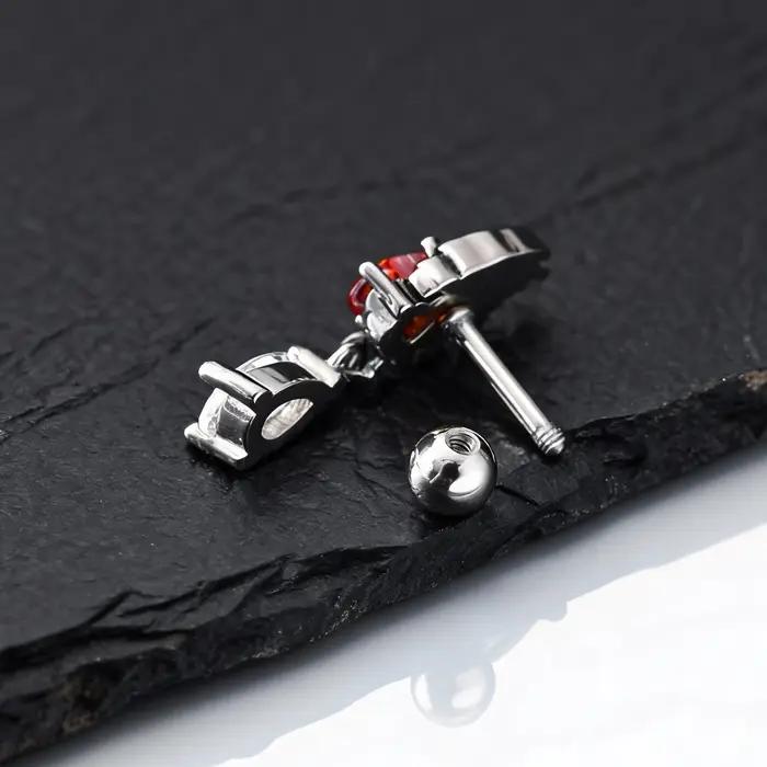 Boucles d'oreilles aile d'ange pour hommes et femmes