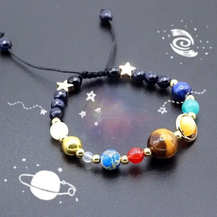 Bracelet du système solaire de galaxie cosmique