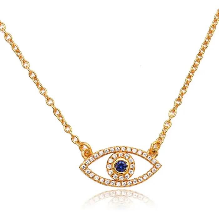 Wars AXIN-Colliers avec Pendentif de la raq du Mauvais Œil Bleu Turc